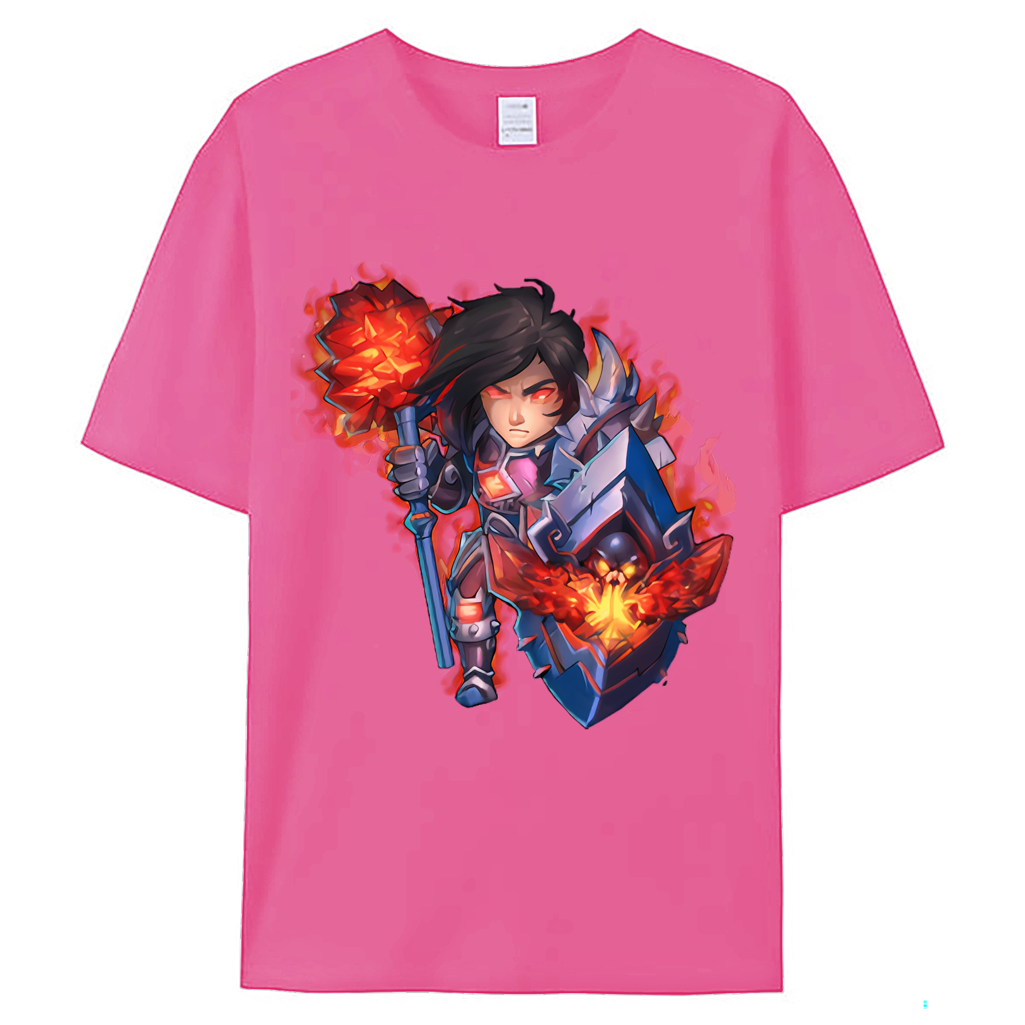 （画像用） リーグ・オブ・レジェンド League of Legends LOL レディースカジュアルプリントTシャツ（綿100％）